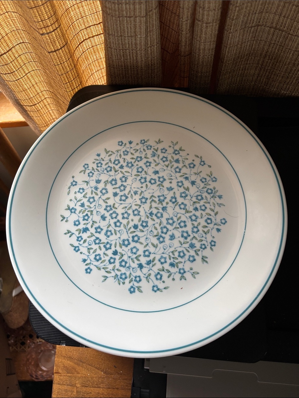 Corelle 5 Blue Heather dinner plates
